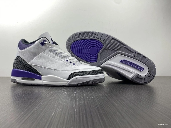 Rep TBkick Jordan Retro CT8532-105 Air 'Dark 3 Iris' 0629